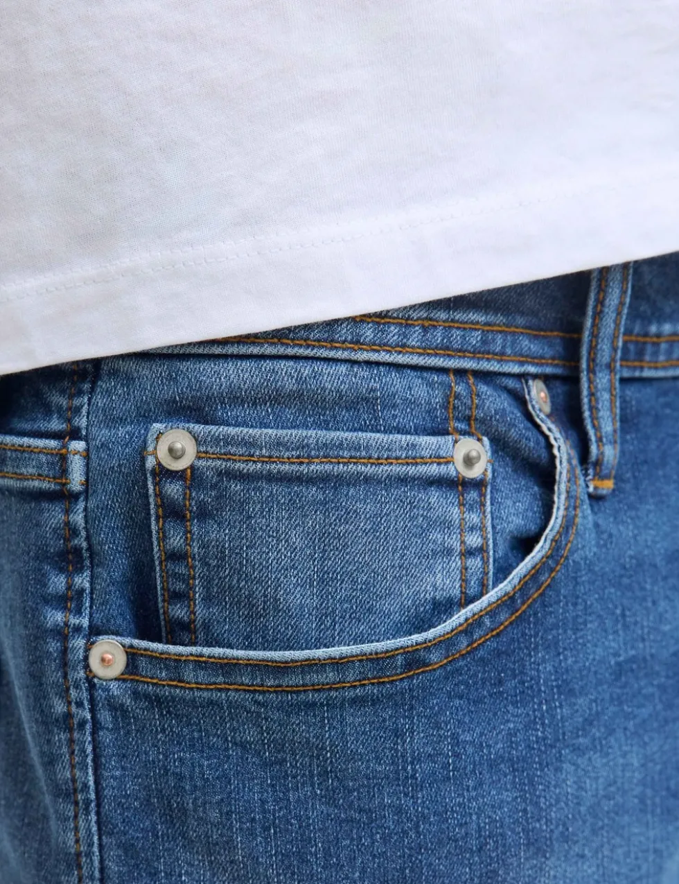 Regular Fit Cotton Rich Jeans