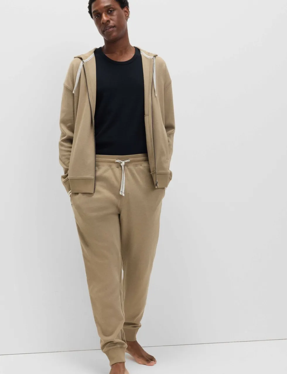 Regular Fit Cotton Rich Joggers