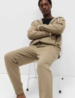 Regular Fit Cotton Rich Joggers