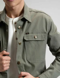 Regular Fit Cotton Rich Overshirt