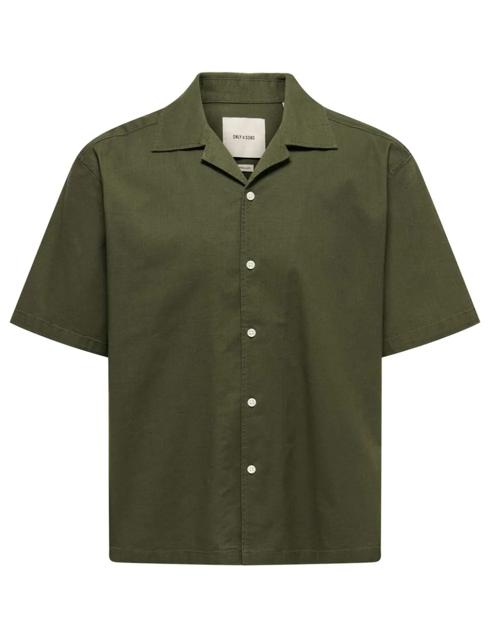 Regular Fit Cotton Rich Short Sleeve Shirt
