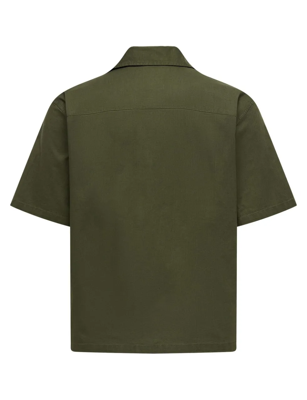 Regular Fit Cotton Rich Short Sleeve Shirt