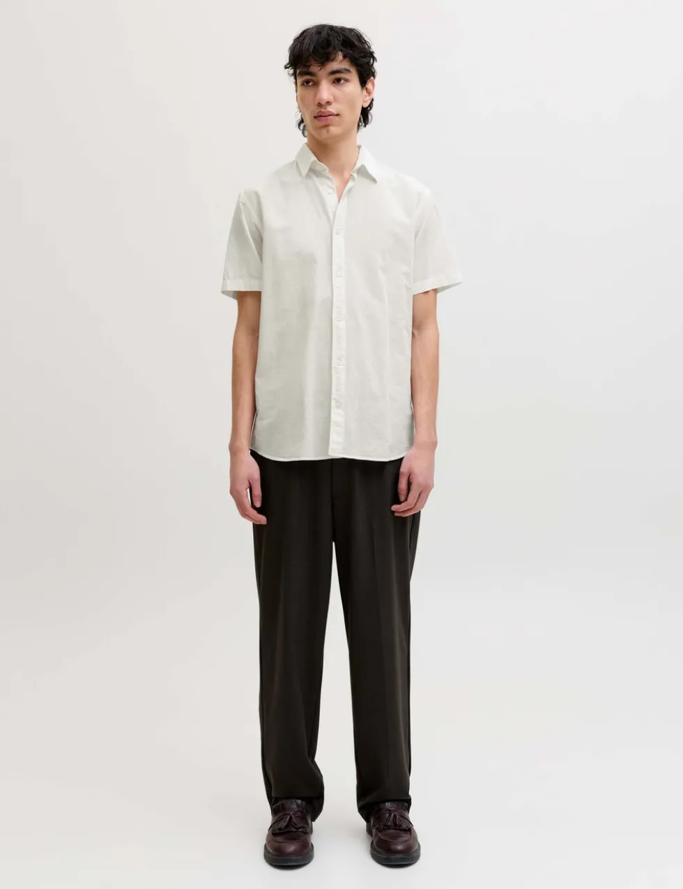 Regular Fit Cotton Rich Short Sleeve Shirt