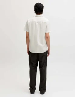 Regular Fit Cotton Rich Short Sleeve Shirt