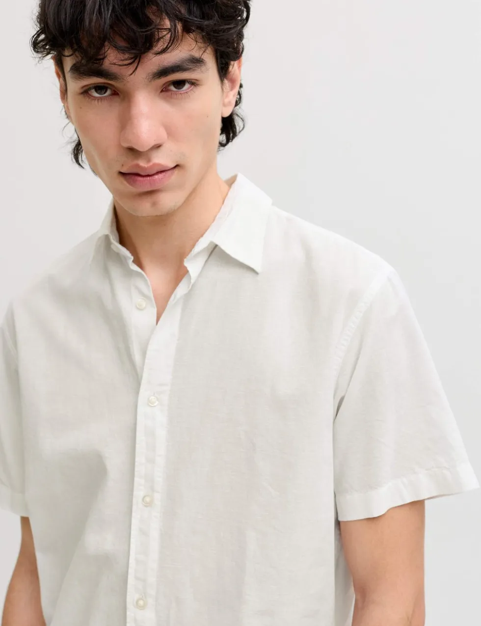 Regular Fit Cotton Rich Short Sleeve Shirt