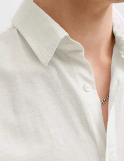 Regular Fit Cotton Rich Short Sleeve Shirt