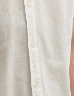 Regular Fit Cotton Rich Short Sleeve Shirt