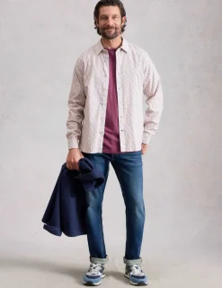 Regular Fit Cotton Rich Shirt