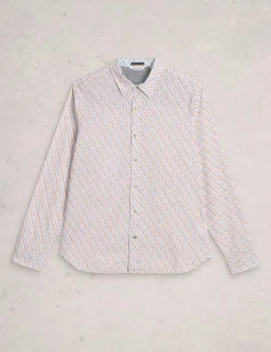 Regular Fit Cotton Rich Shirt
