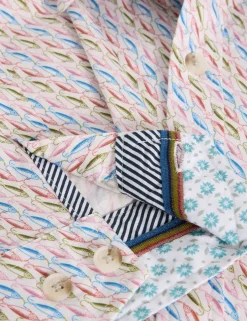Regular Fit Cotton Rich Shirt