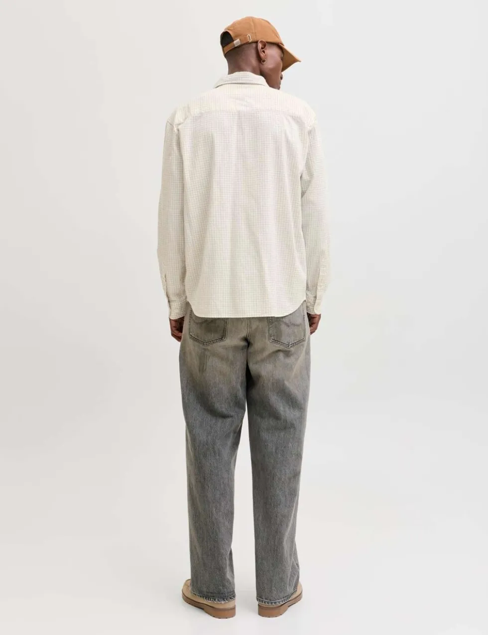 Regular Fit Cotton Rich Seersucker Checked Shirt