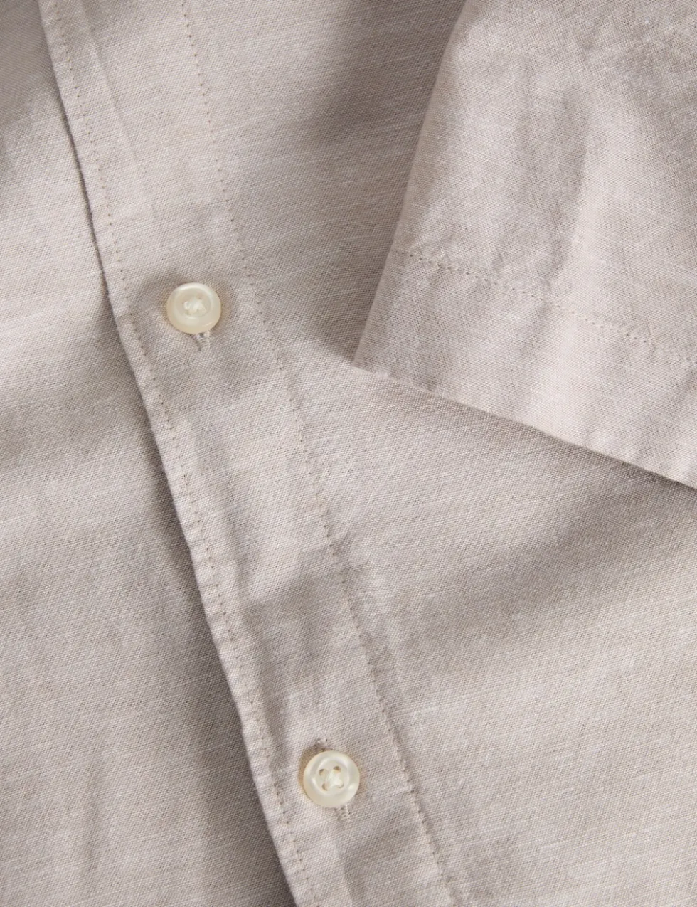 Regular Fit Cotton Rich Short Sleeve Shirt