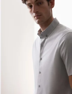 Regular Fit Cotton Stretch 360 Flex Shirt