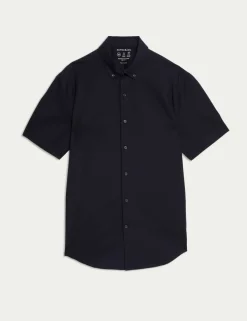 Regular Fit Cotton Stretch 360 Flex Shirt