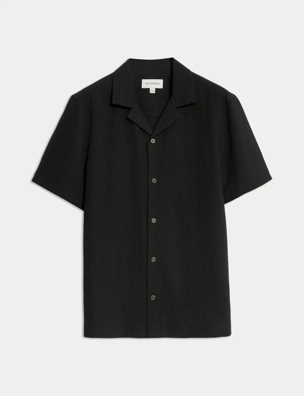 Regular Fit Crinkle Seersucker Shirt