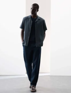 Regular Fit Crinkle Seersucker Shirt