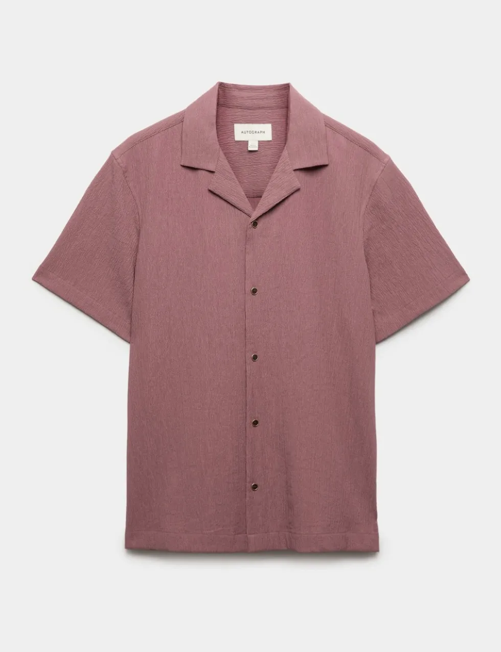 Regular Fit Crinkle Seersucker Shirt