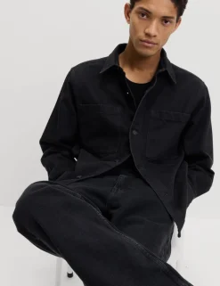 Regular Fit Denim Overshirt