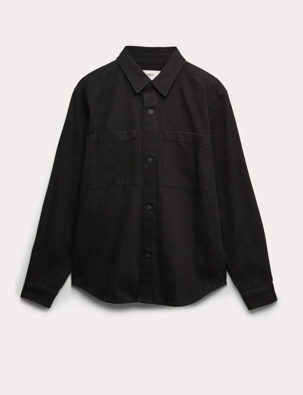 Regular Fit Denim Overshirt