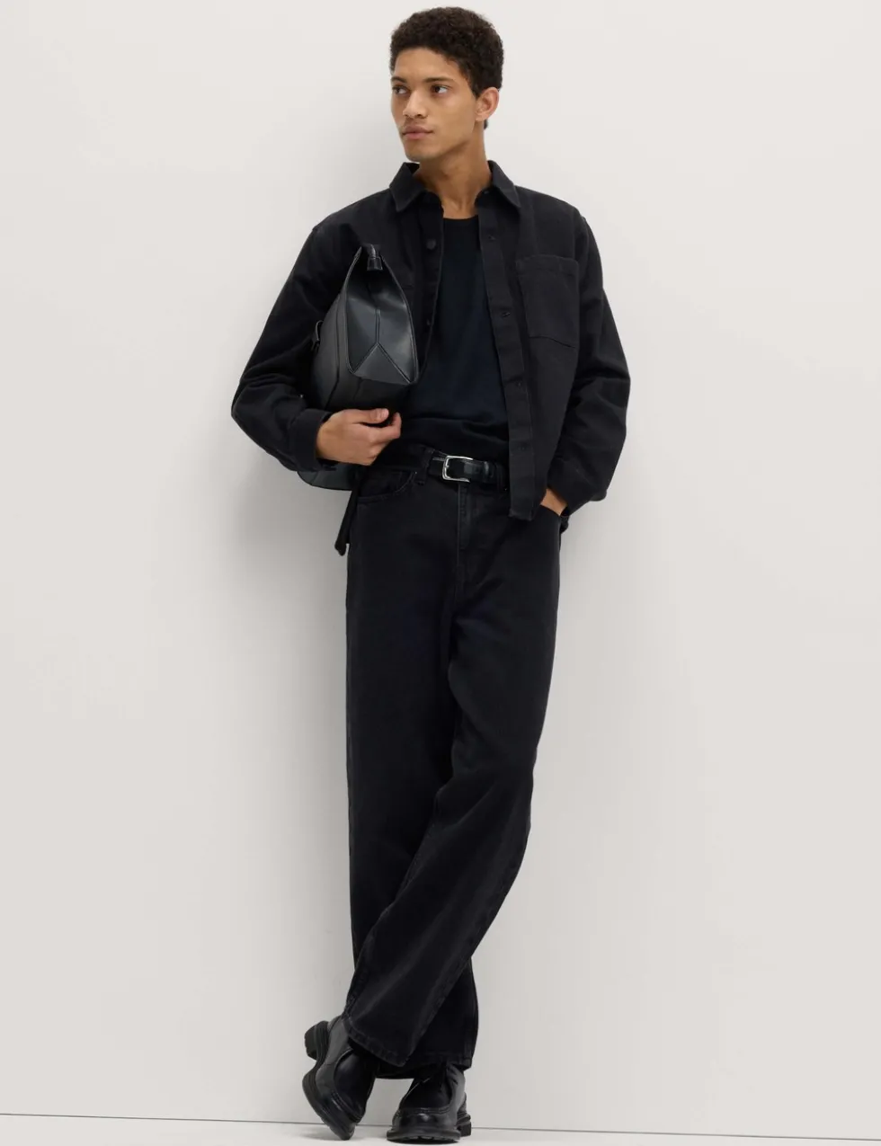 Regular Fit Denim Overshirt