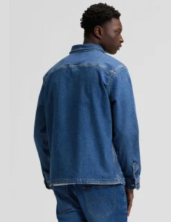 Regular Fit Denim Overshirt