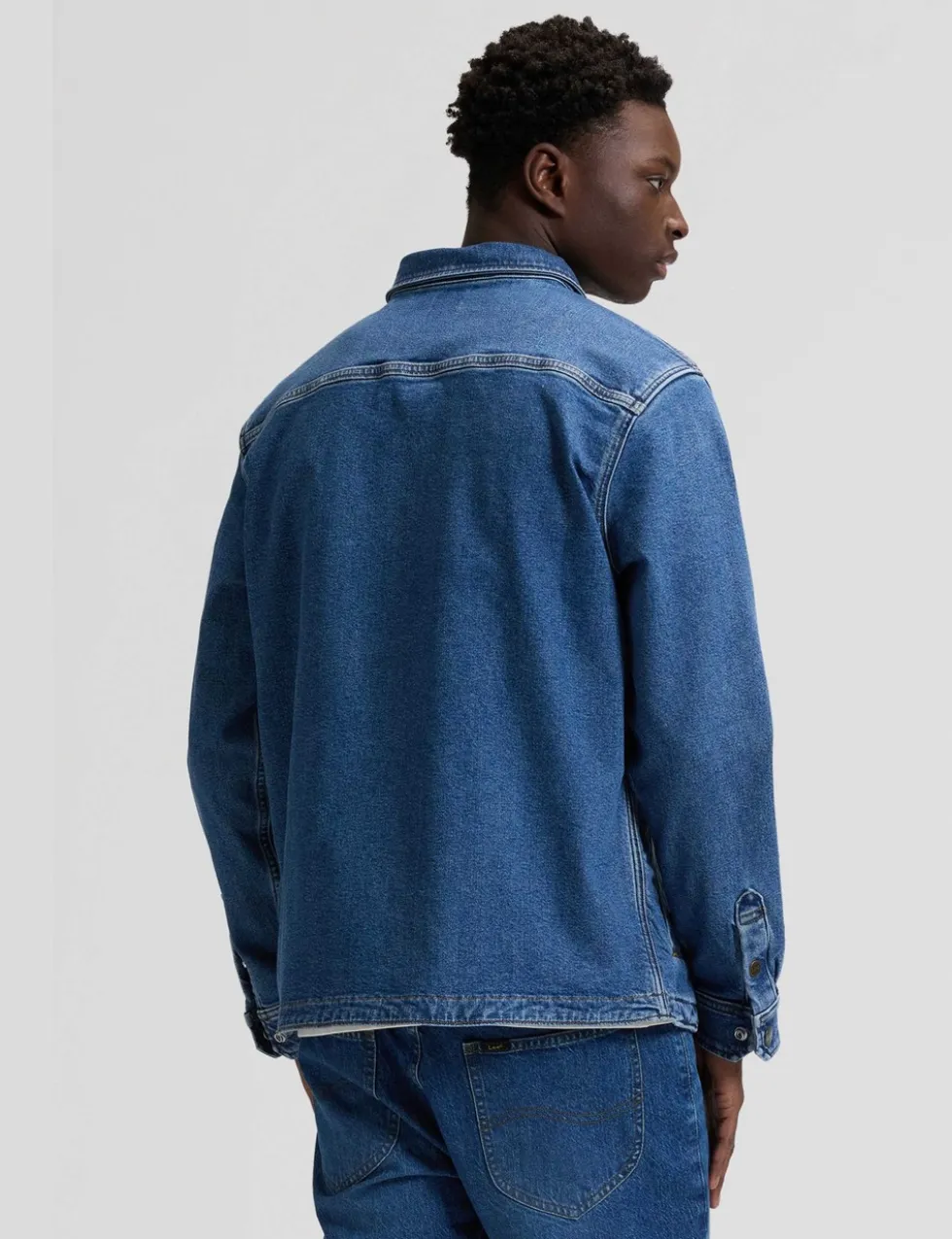 Regular Fit Denim Overshirt