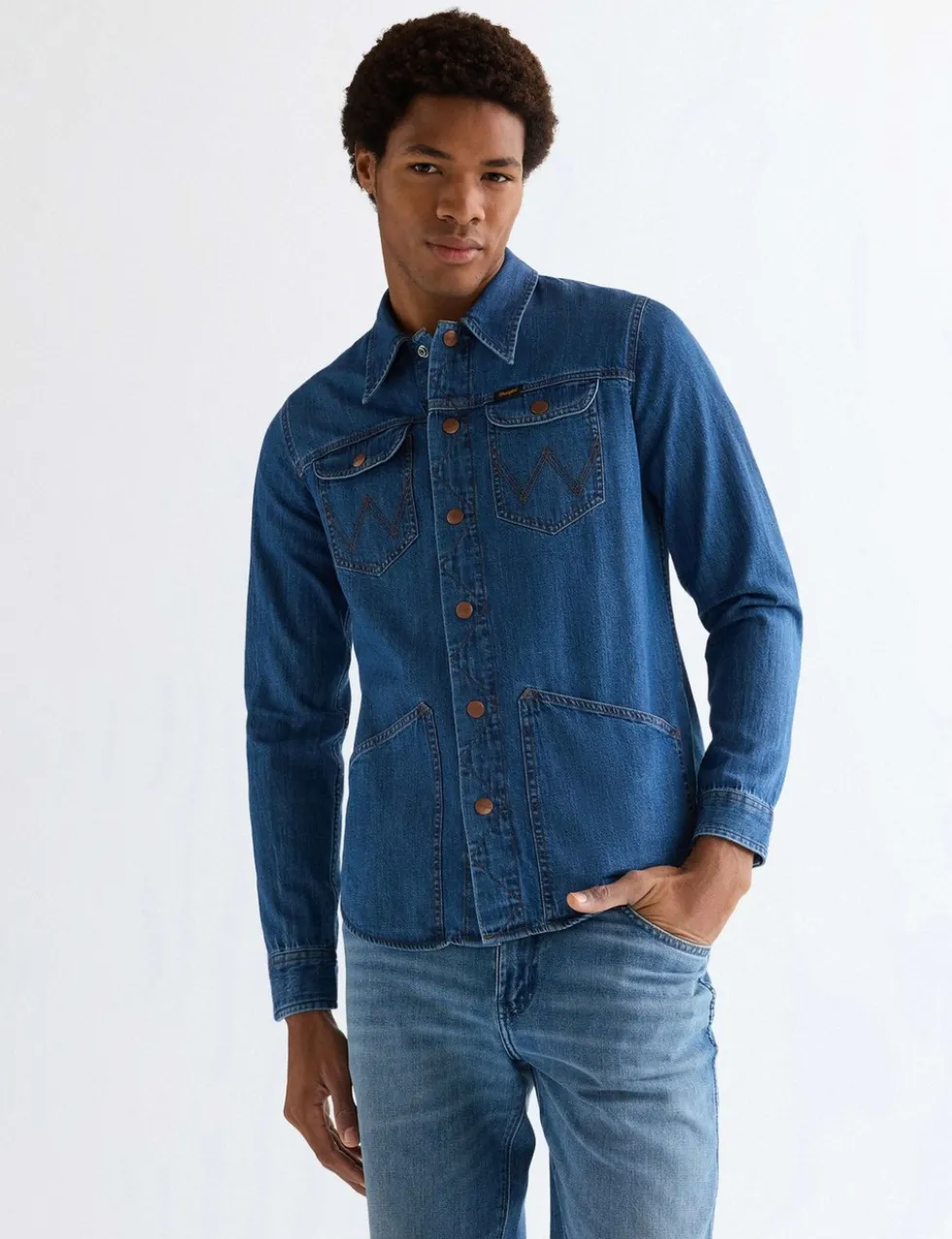 Regular Fit Denim Shirt