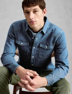 Regular Fit Denim Shirt
