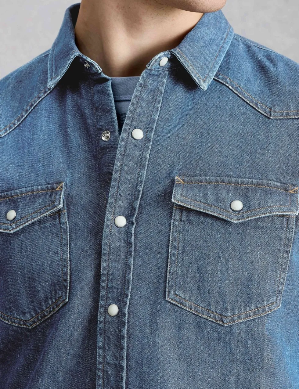 Regular Fit Denim Shirt