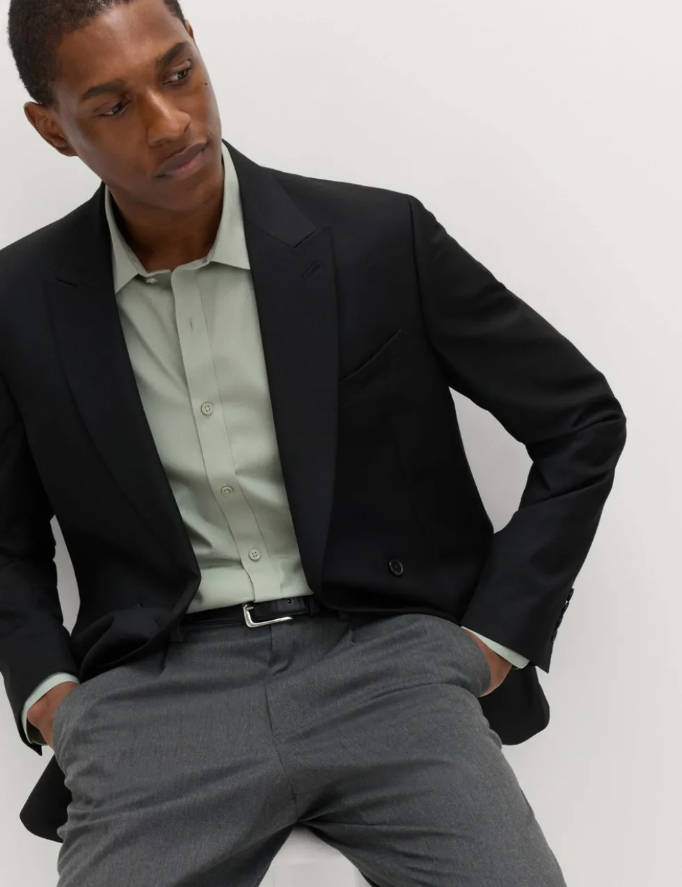 Regular Fit Easy Iron Cotton Blend Shirt