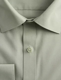 Regular Fit Easy Iron Cotton Blend Shirt