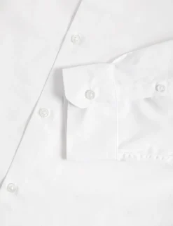 Regular Fit Easy Iron Cotton Blend Shirt
