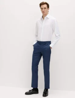 Regular Fit Easy Iron Cotton Blend Shirt