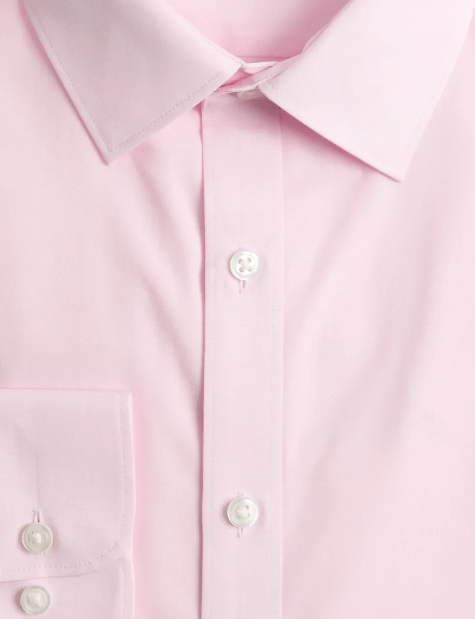 Regular Fit Easy Iron Cotton Blend Shirt
