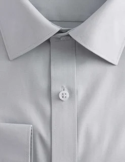 Regular Fit Easy Iron Cotton Blend Shirt