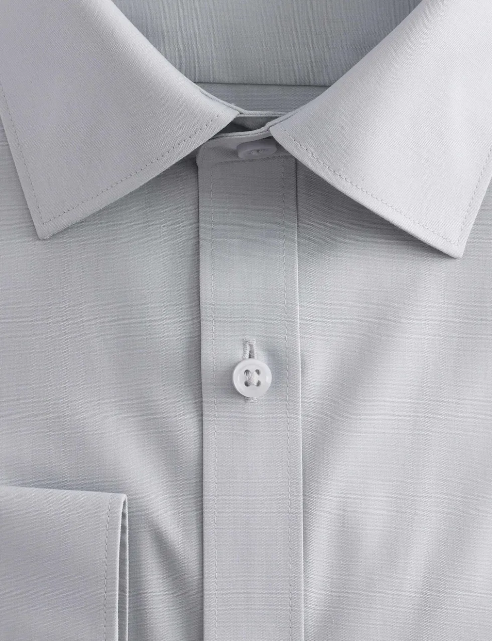 Regular Fit Easy Iron Cotton Blend Shirt