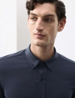 Regular Fit Easy Iron Modal Rich Shirt