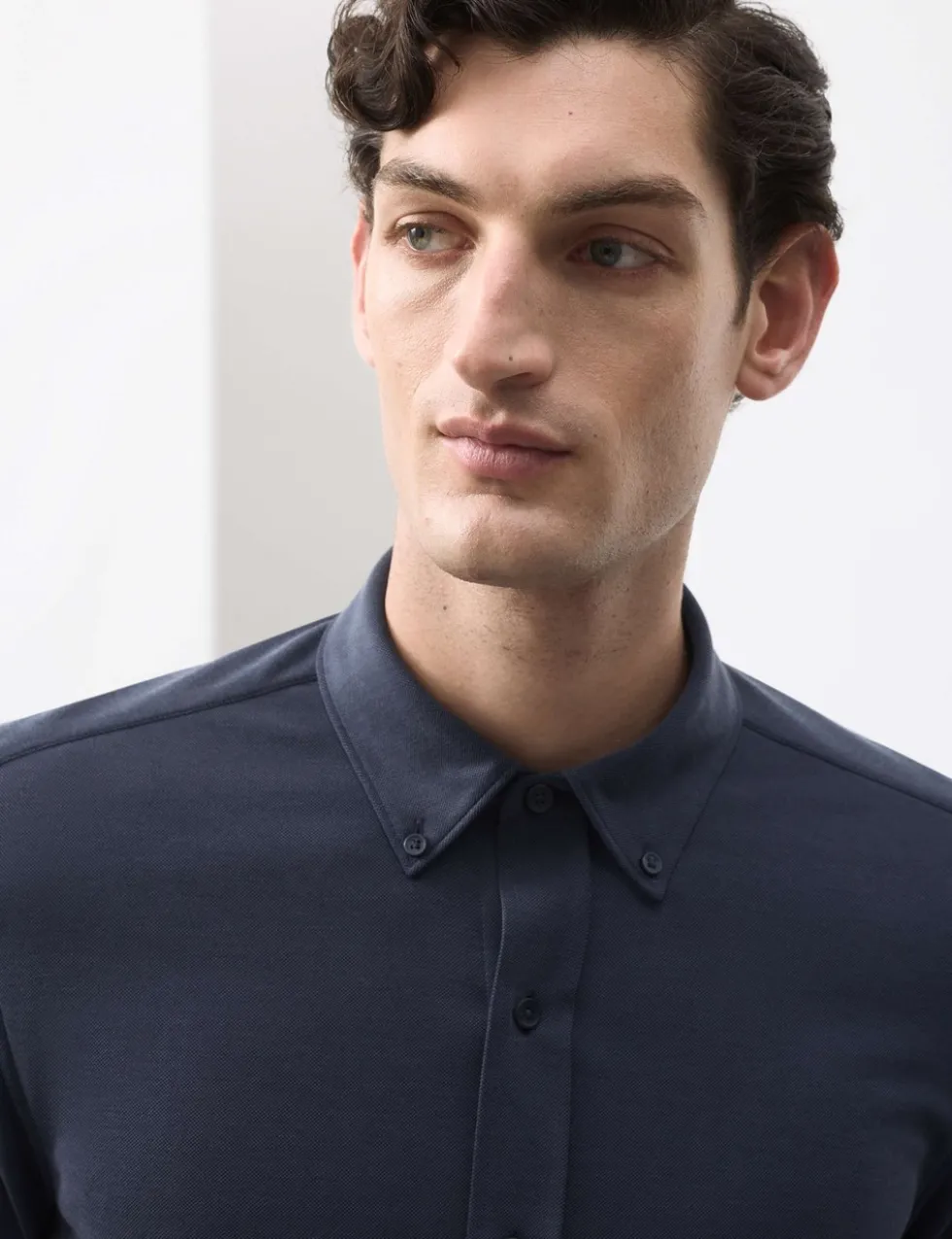 Regular Fit Easy Iron Modal Rich Shirt