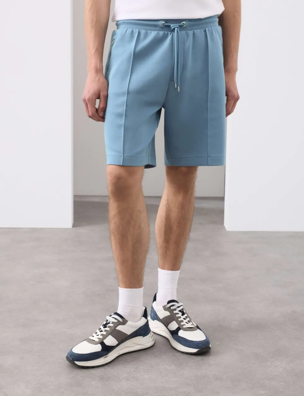 Regular Fit Elasticated Waist Shorts