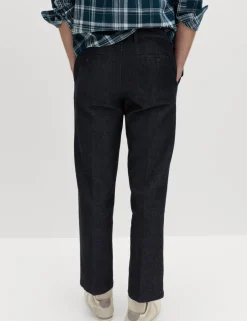 Regular Fit Linen Blend Chinos