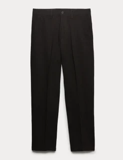 Regular Fit Linen Blend Chinos