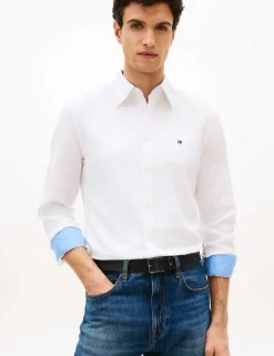 Regular Fit Linen Blend Shirt
