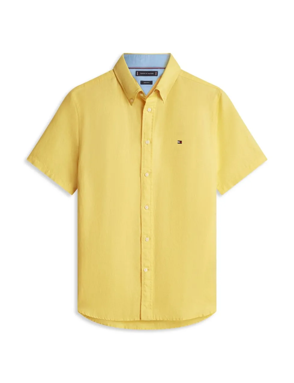 Regular Fit Linen Blend Shirt