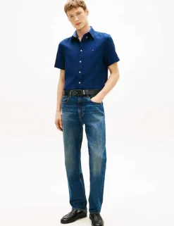 Regular Fit Linen Blend Shirt