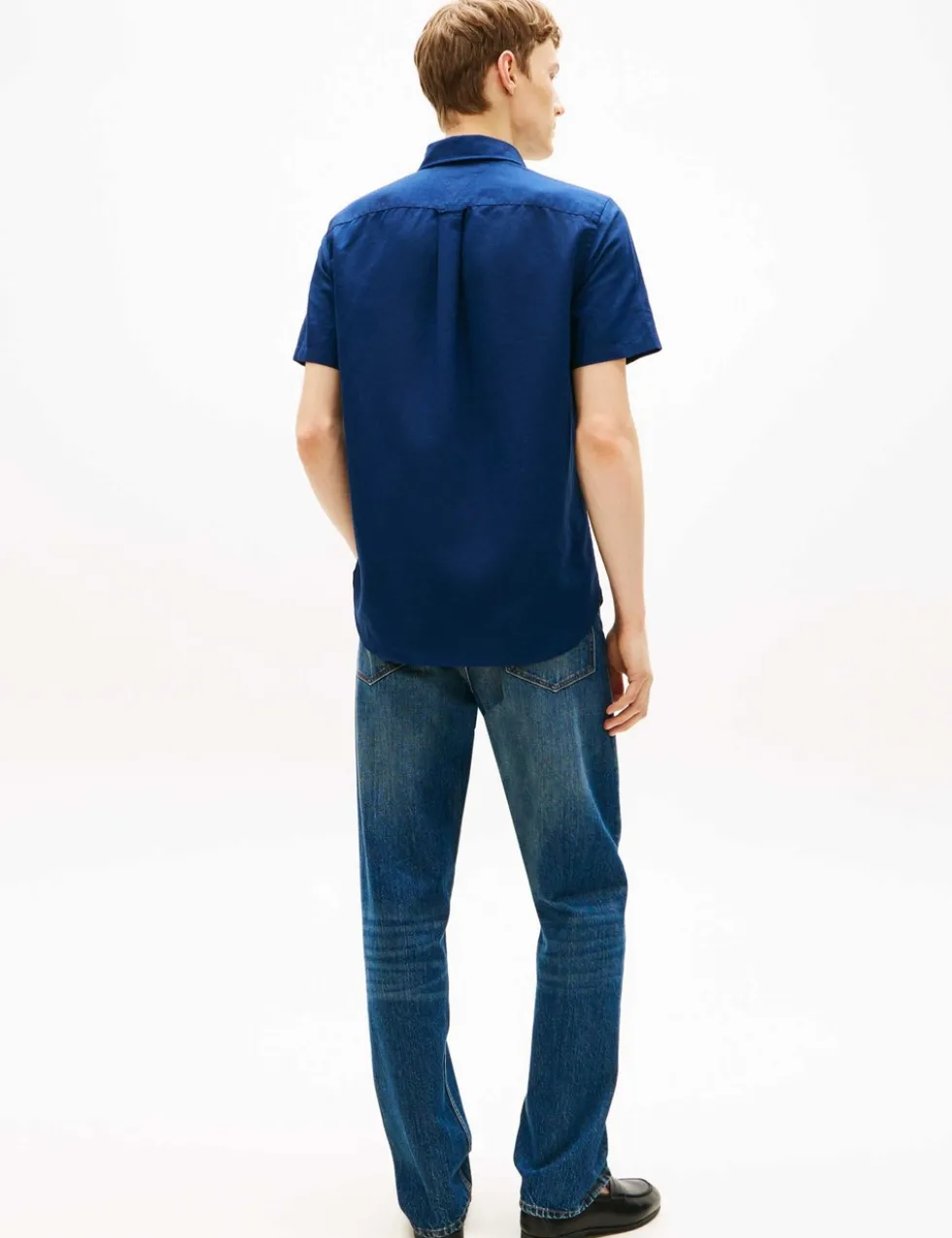 Regular Fit Linen Blend Shirt