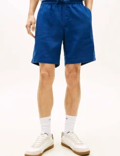 Regular Fit Linen Rich Lightweight Shorts