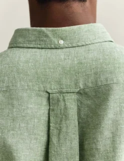 Regular Fit Linen Rich Shirt