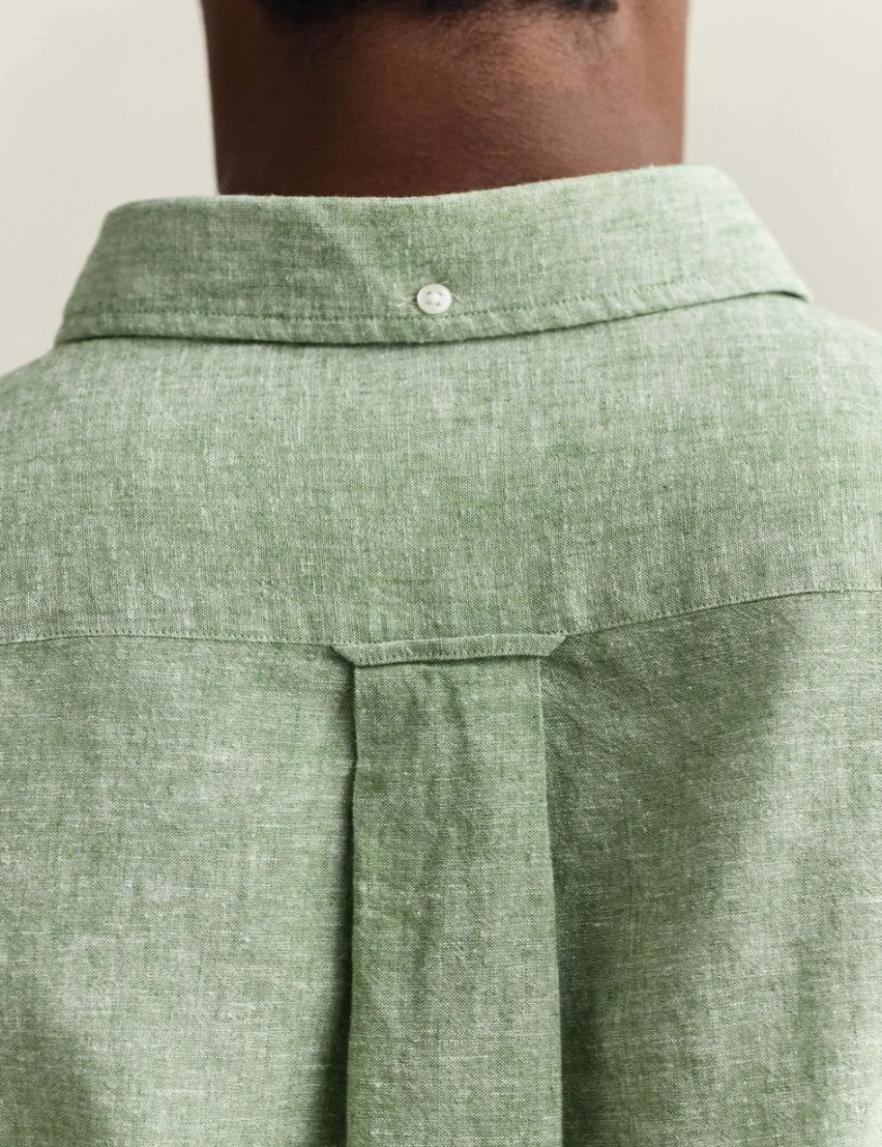 Regular Fit Linen Rich Shirt