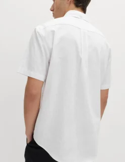 Regular Fit Linen Rich Short Sleeve Shirt