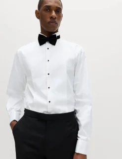 Regular Fit Luxury Cotton Double Cuff Dress Shirt